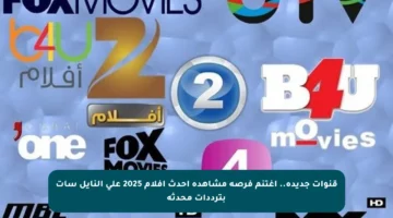 قنوات جديدة.. اغتنم فرصة مشاهدة أحدث أفلام 2025 على النايل سات بترددات محدثة